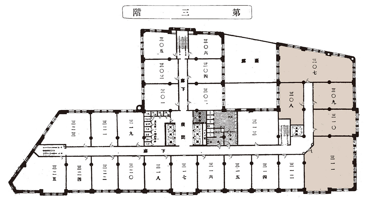 3階平面図